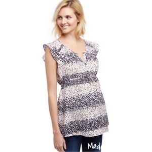 Motherhood Ruffle Shirt